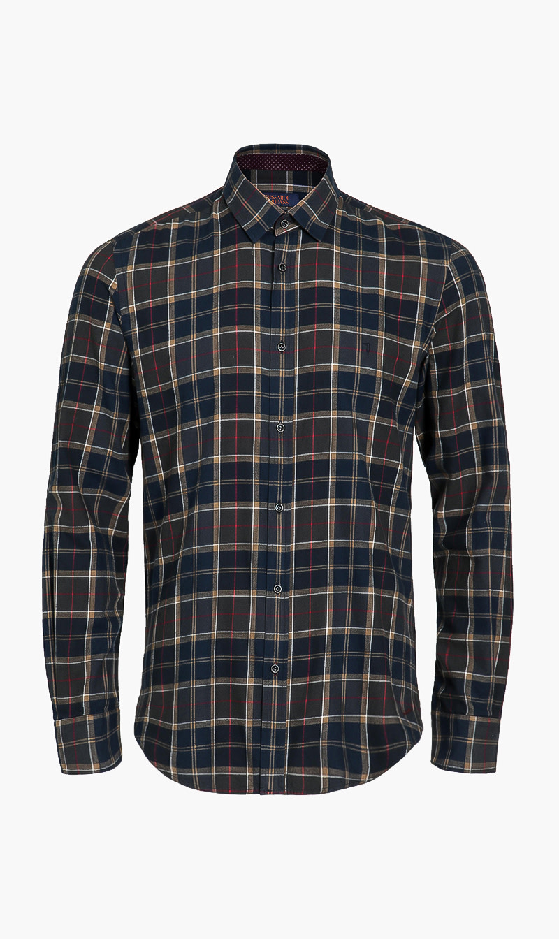 Trussardi Flanel Check Shirt