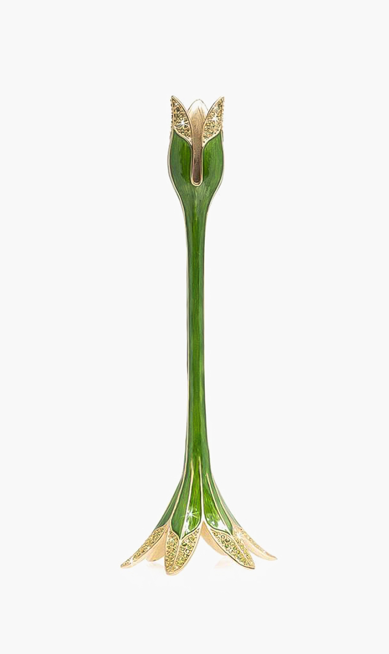 Jay Strongwater Ambrosius Tulip Large Candle Stickholder