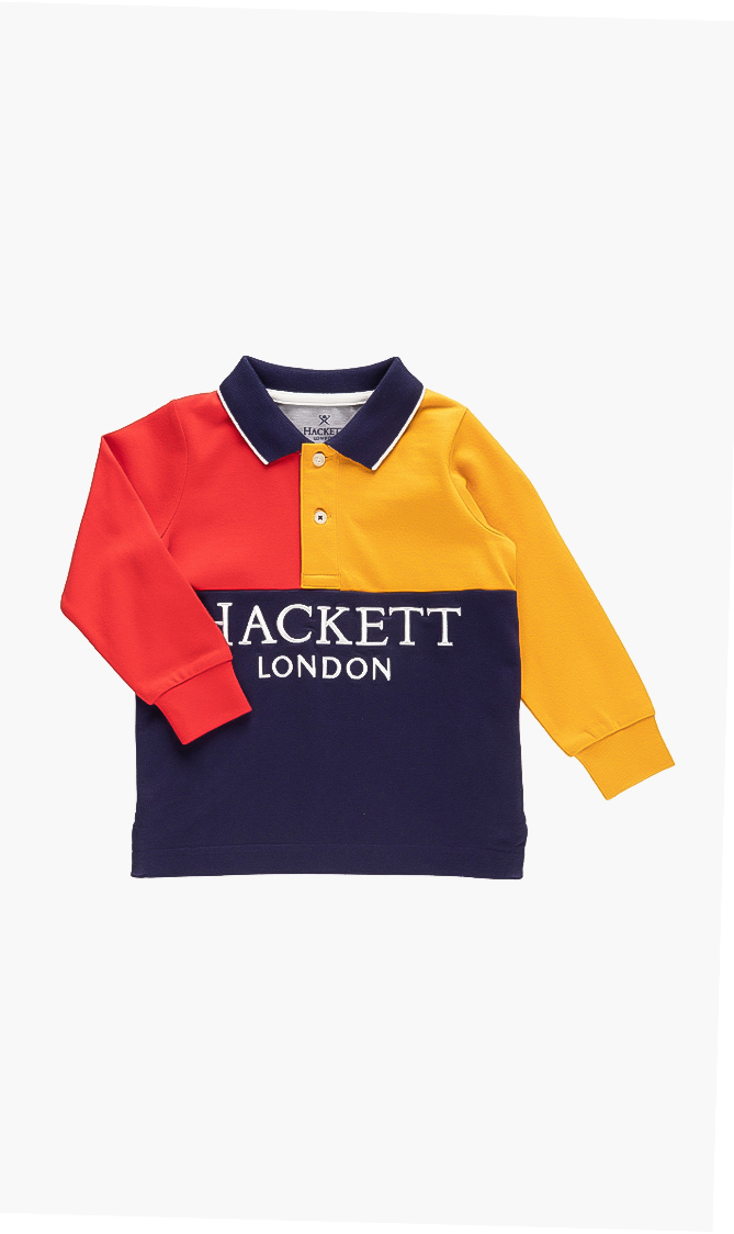Hackett London Split Colorblock Long Sleeve T-shirt
Hackett London Split Colorblock Long Sleeve T-shirt