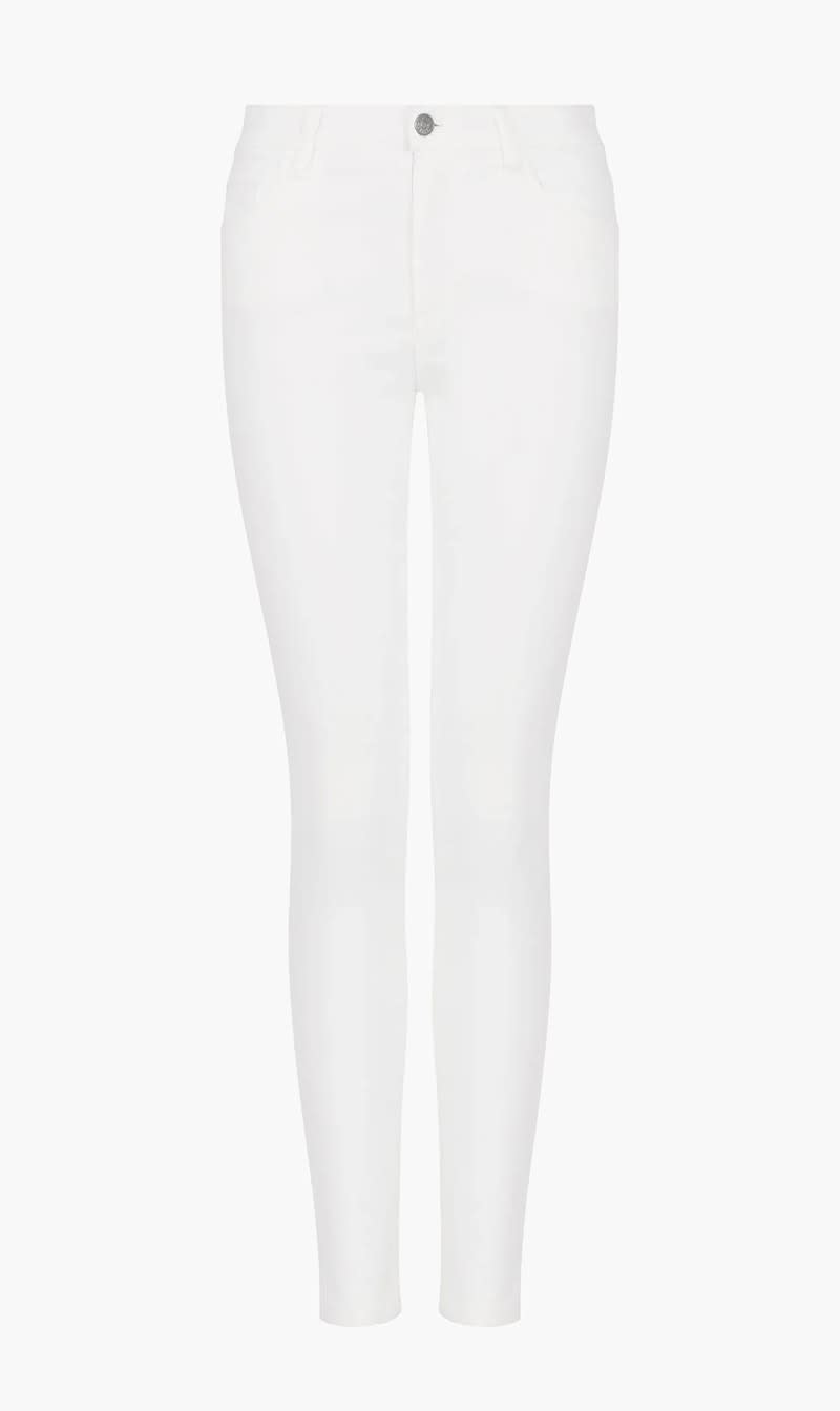 Armani Exchange White Tapered Denim for Women
Armani Exchange White Tapered Denim for Women