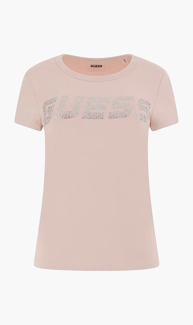 Guess Pink Kiara Ss T-shirt for Women
Guess Pink Kiara Ss T-shirt for Women