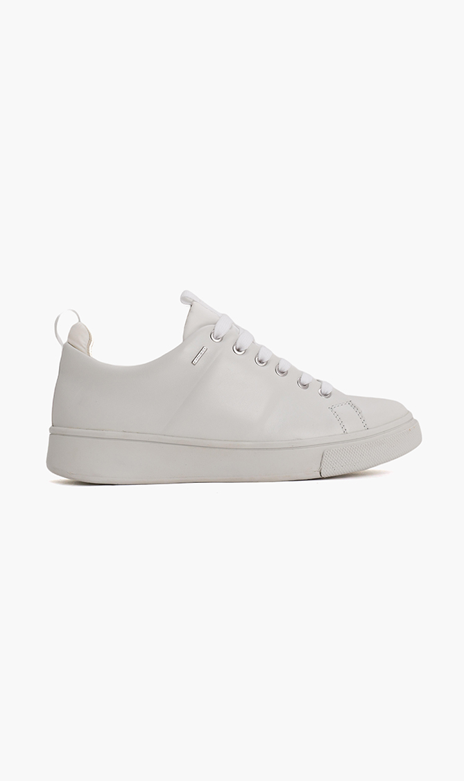Geox Breeda Suede Fringed High Top Sneakers