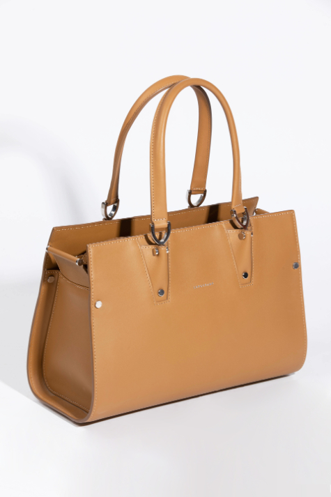 Longchamp Calfskin Medium Tote Bag