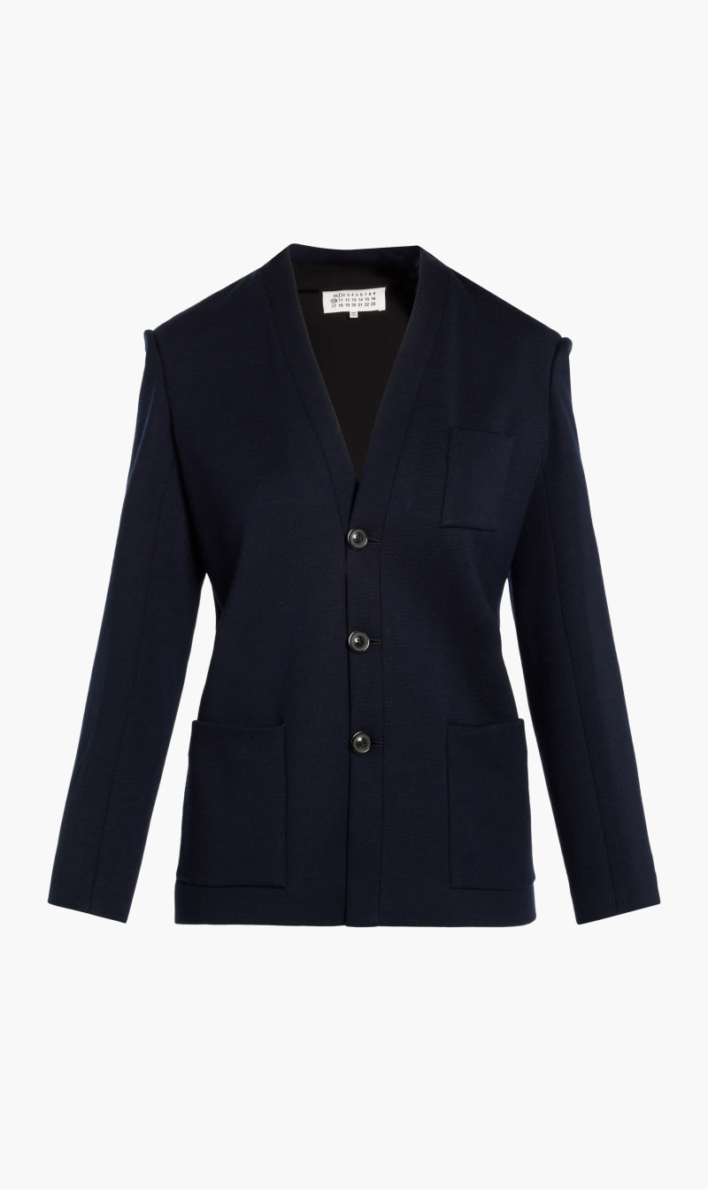 Mm Jacket Dark Navy, Black
