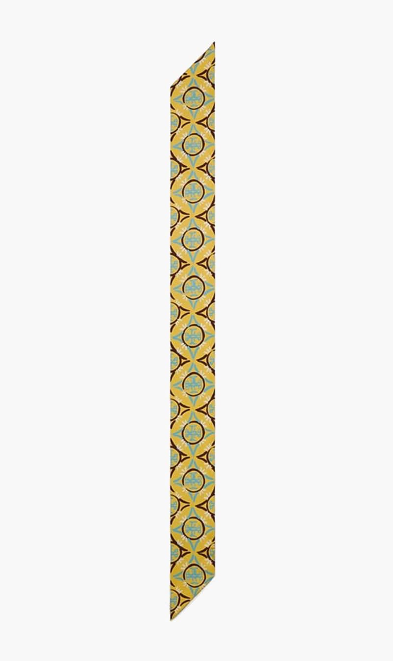 Tory Burch Multi-color Mosaic Monogram Double-sided Silk Ribbon Tie for Women | The Deal Outlet
Tory Burch Multi-color Mosaic Monogram Double-sided Silk Ribbon Tie for Women | The Deal Outlet