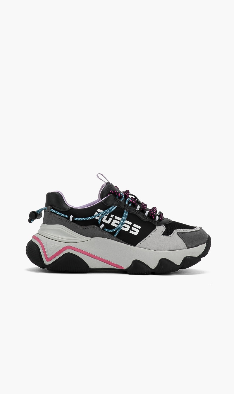 Guess Black Syndy Sneakers for Women | The Deal Outlet