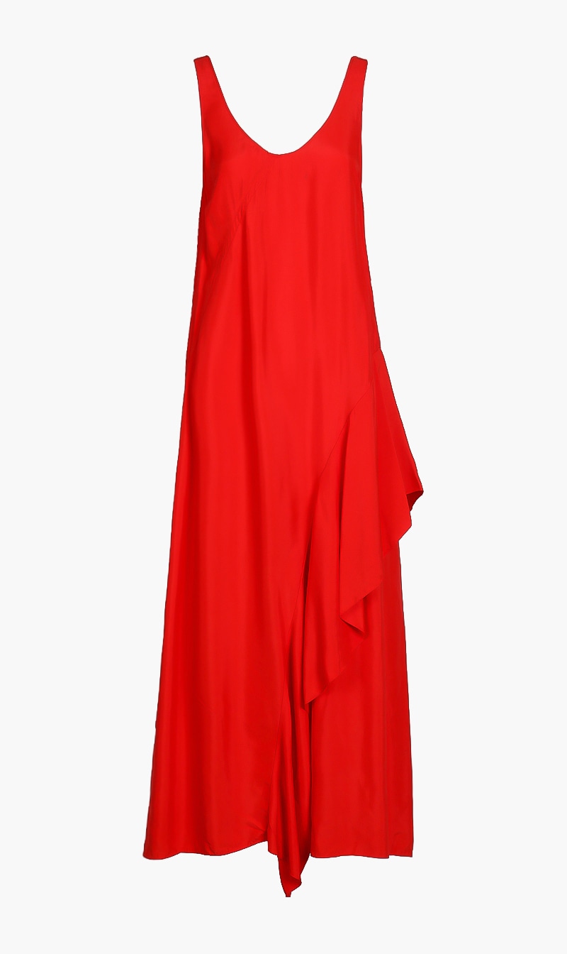 Side Slit Long Dress