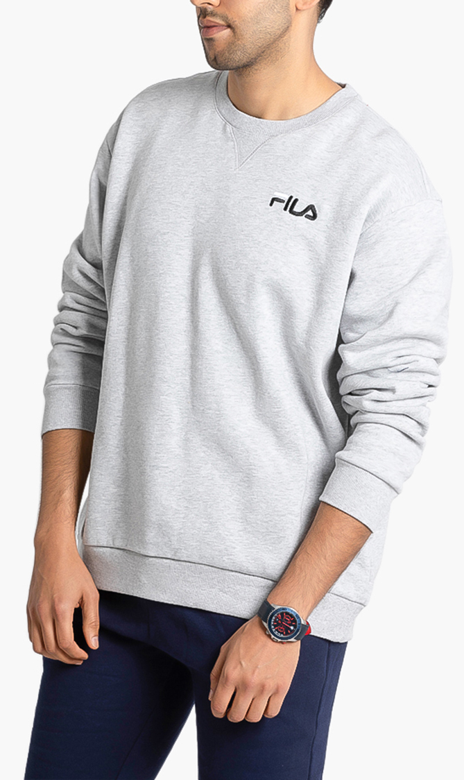 FILA Smal Logo Crew Sweatshirt