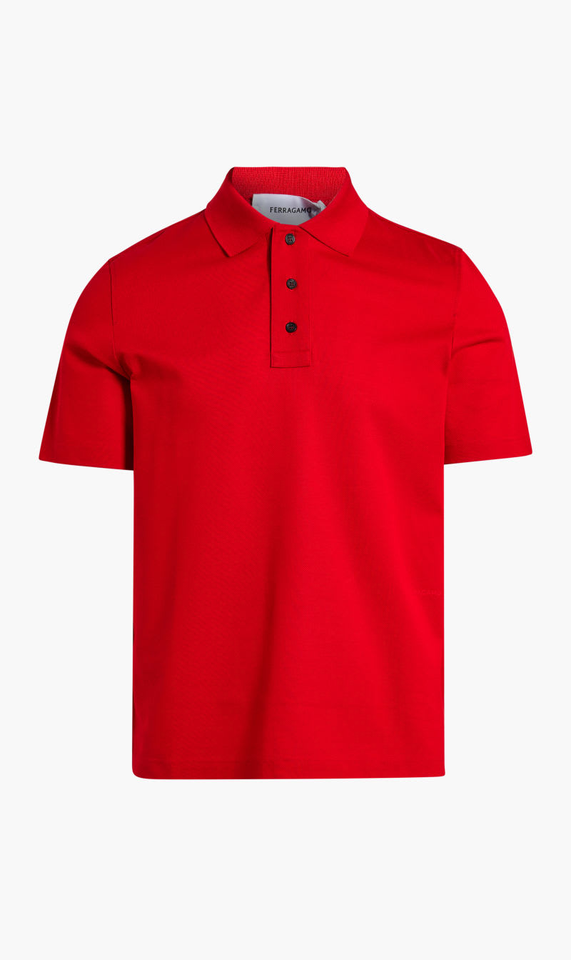 Salvatore Ferragamo Red Piquet Jersey Short Sleeves Polo for Men | The Deal Outlet
Salvatore Ferragamo Red Piquet Jersey Short Sleeves Polo for Men | The Deal Outlet