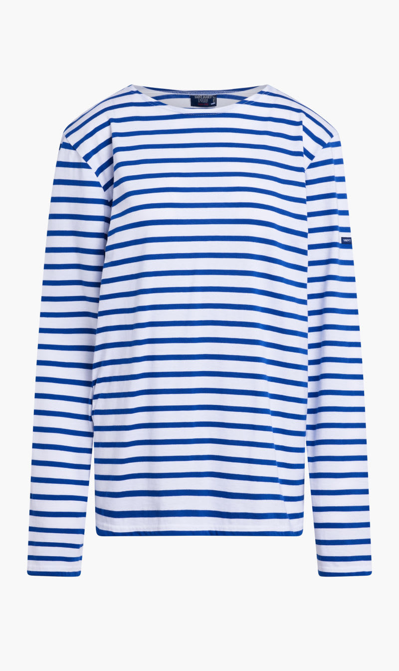 Saint James Beige Minquiers Moderne Stripes Top for Women
Saint James Beige Minquiers Moderne Stripes Top for Women