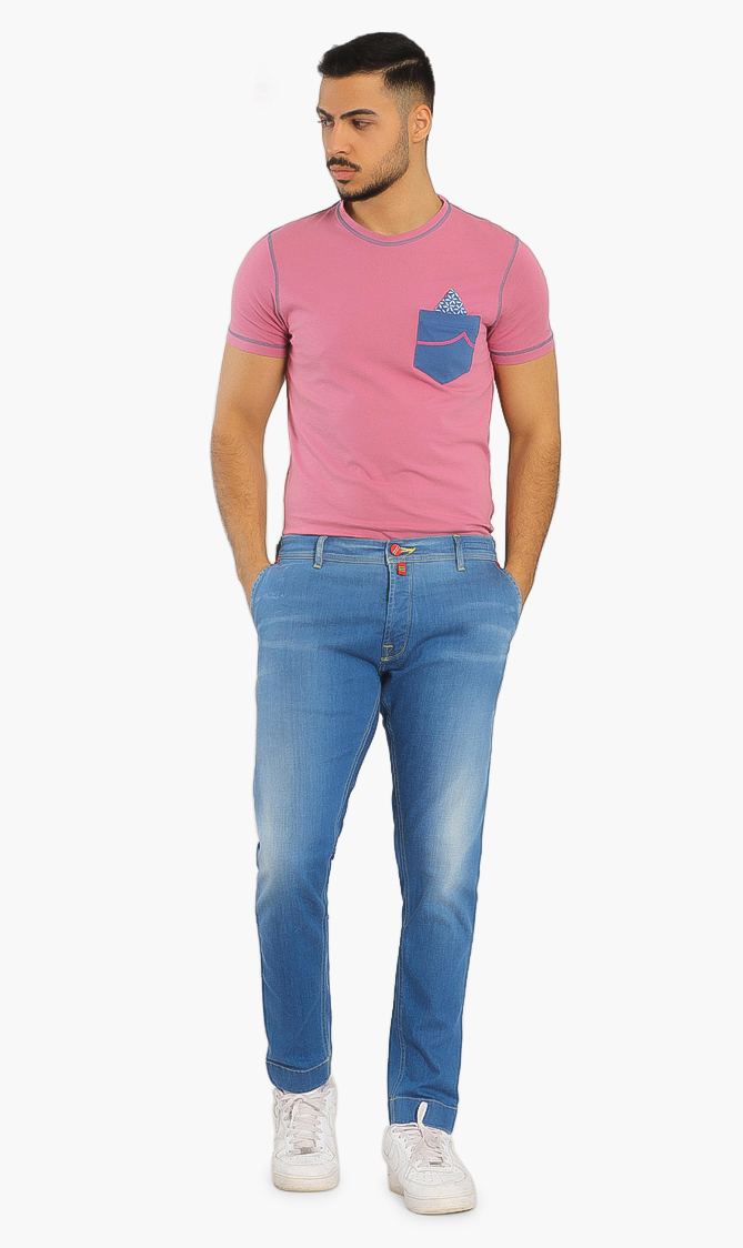 Jacob Cohen Embroidered Tailored Jeans