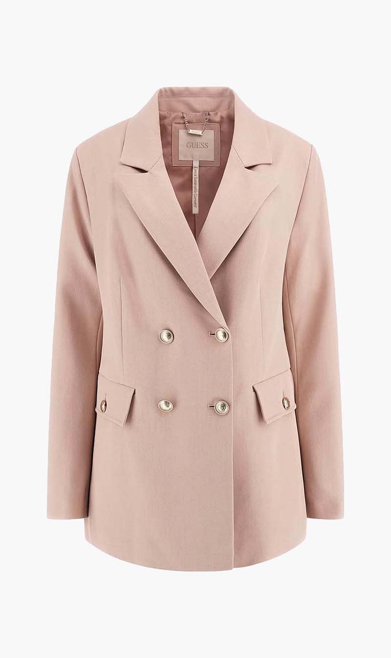 Guess Pink Fiona Double Breasted Blazer for Women
Guess Pink Fiona Double Breasted Blazer for Women