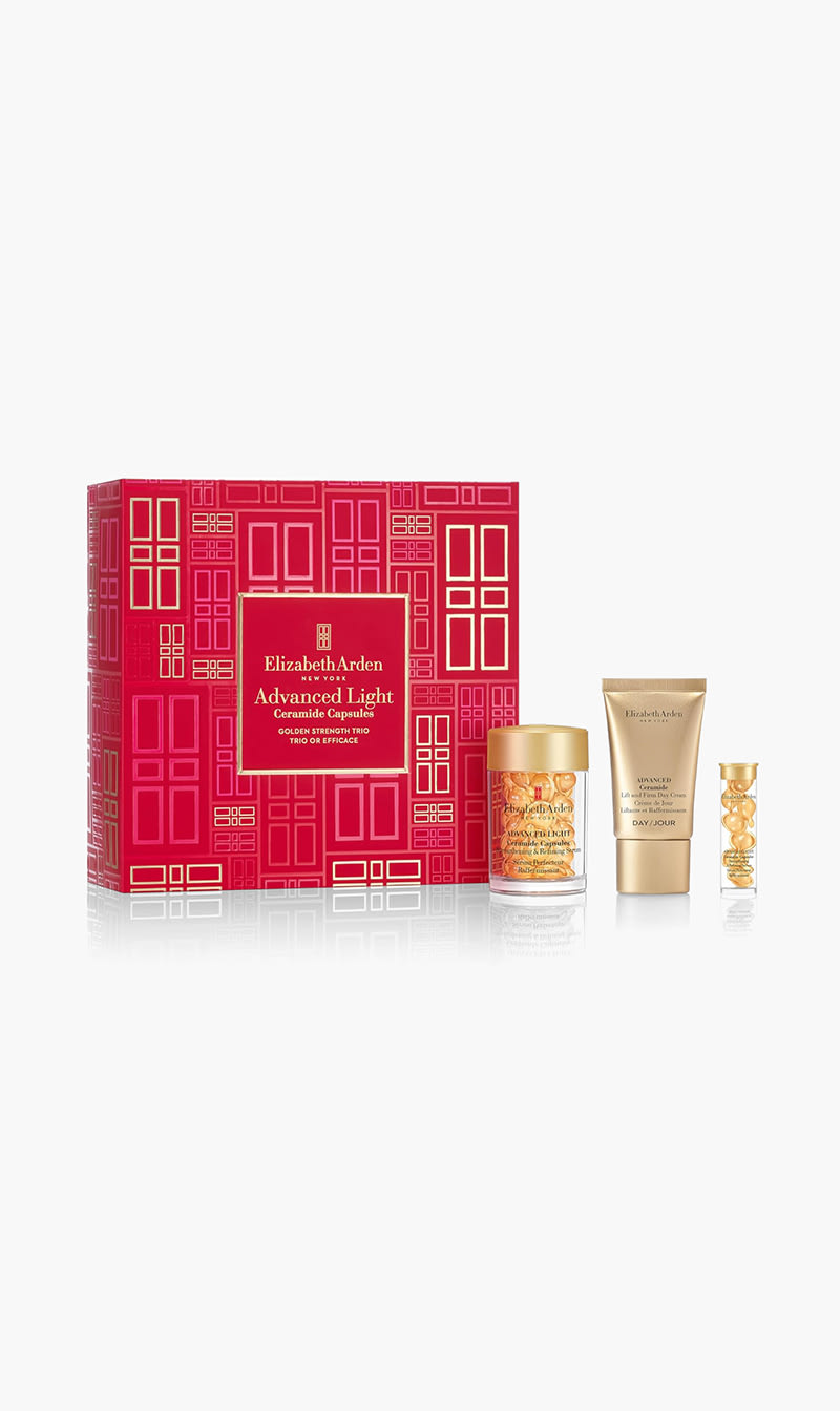 Elizabeth Arden Others Gold Strength Trio Advanced Light Ceramide Capsules Gift Set for Women
Elizabeth Arden Others Gold Strength Trio Advanced Light Ceramide Capsules Gift Set for Women