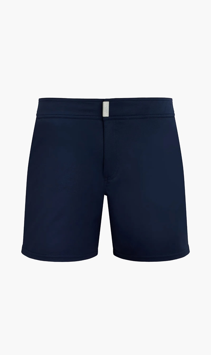 Vilebrequin Blue Merise Solid Flat Belt Boardshorts for Men
Vilebrequin Blue Merise Solid Flat Belt Boardshorts for Men