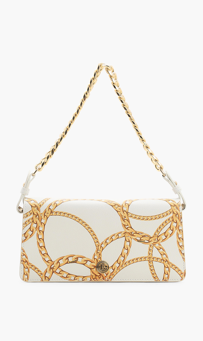 Baldinini Helen Leather Shoulder Bag