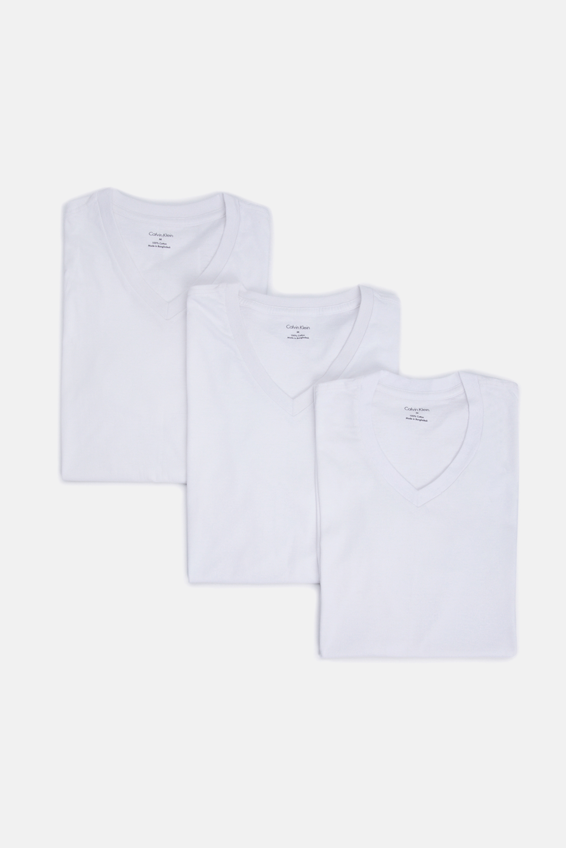 Calvin Klein Classic Fit 3 Pack V-neck T-shirts