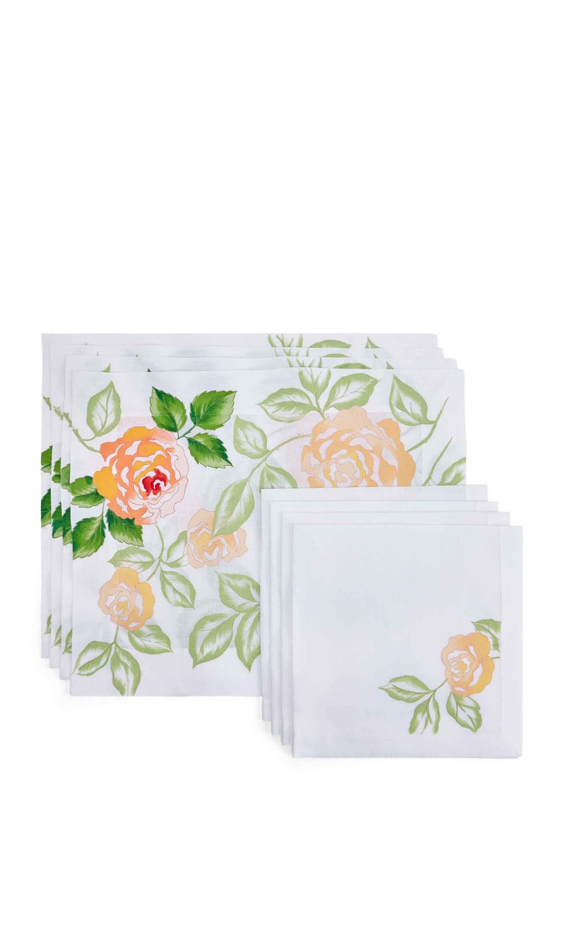 Atelier Houria Tazi Multi-color Dades Set Of 4 Placemats & Napkins | The Deal Outlet
Atelier Houria Tazi Multi-color Dades Set Of 4 Placemats & Napkins | The Deal Outlet