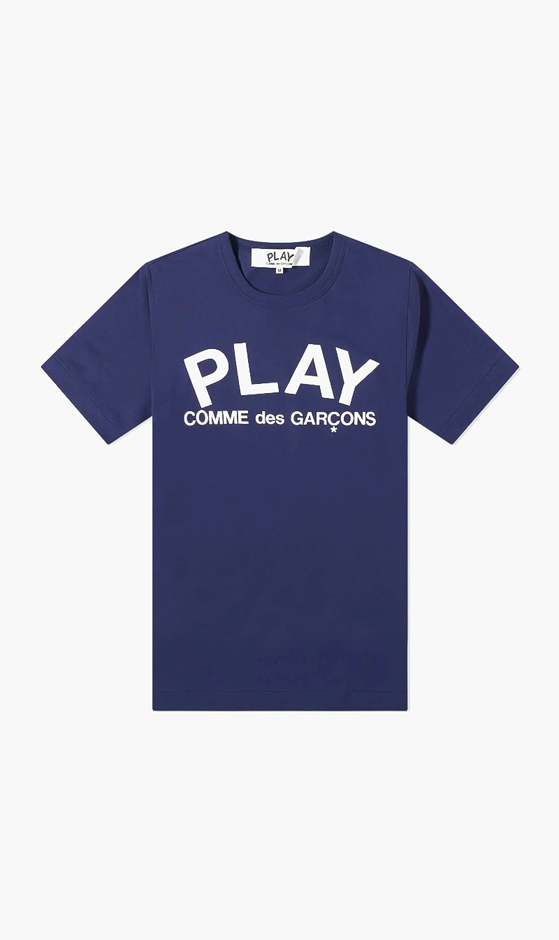 Play Logo Shor Sleeve T-shirt, Blue