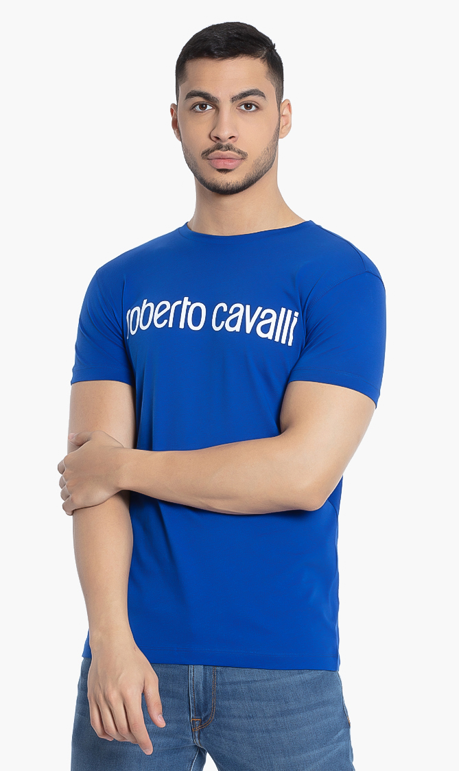 ROBERTO CAVALLI Logo Graphic T-shirt