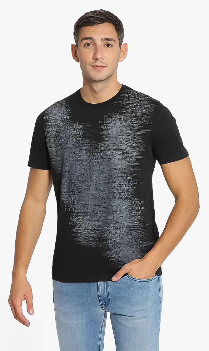 Versace Logo Print T-shirt