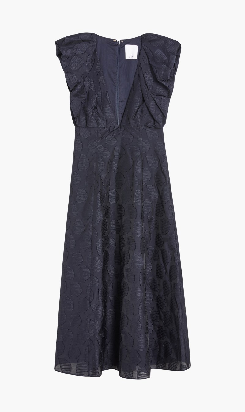 Acler Blue Morin Dress for Women | The Deal Outlet