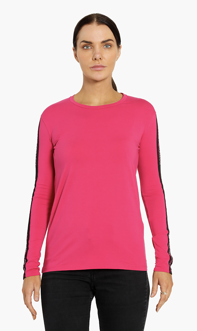 Emporio Armani Logo Tape Sleeves T-shirt