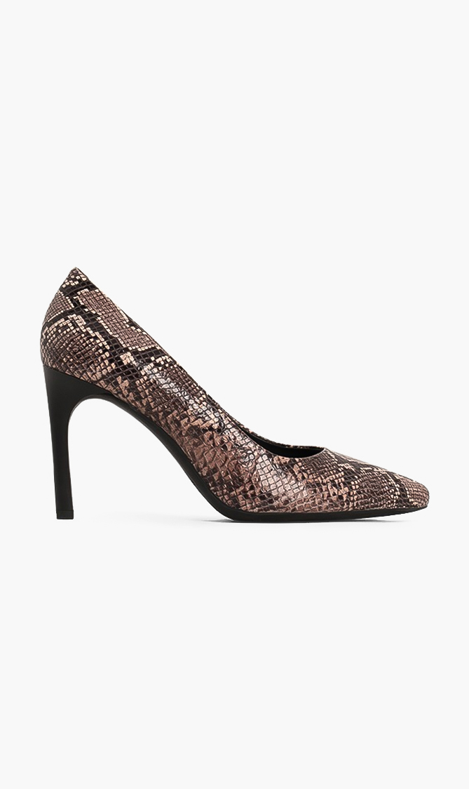Geox Faviola Python Print Pumps