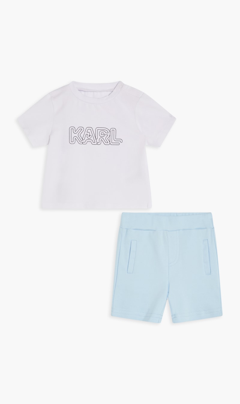 Karl Lagerfeld Blue Classic T-shirt And Shorts Set for Boys | The Deal Outlet
Karl Lagerfeld Blue Classic T-shirt And Shorts Set for Boys | The Deal Outlet