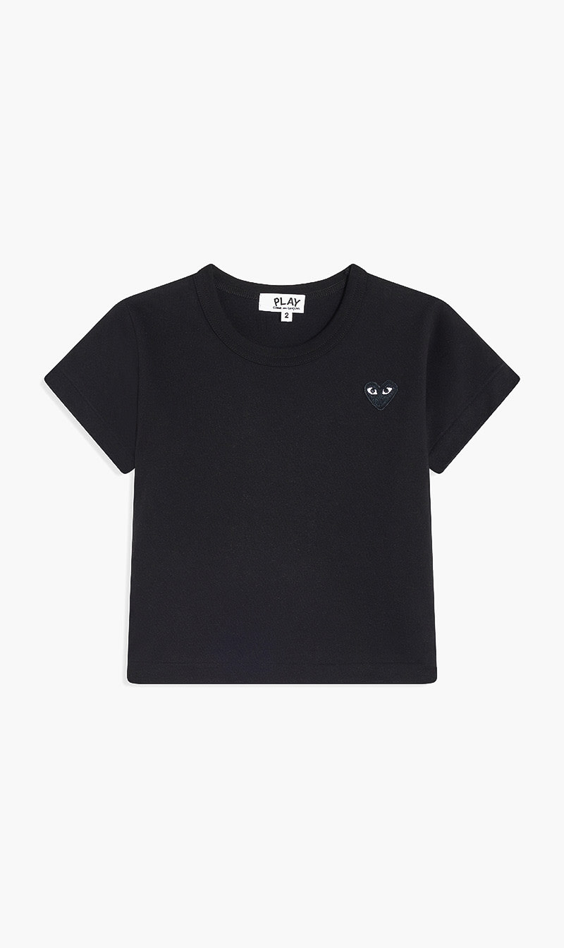 Embroidered Logo Cotton T-shirt, Black
Embroidered Logo Cotton T-shirt, Black