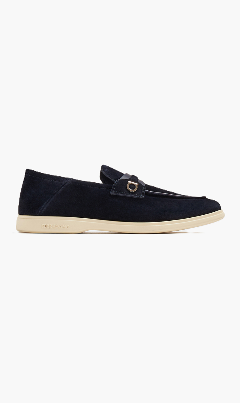 Salvatore Ferragamo Blue Deconstructed Loafers for Men
Salvatore Ferragamo Blue Deconstructed Loafers for Men