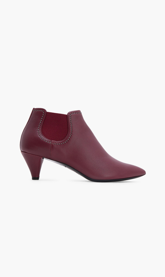 Longchamp Leather Ankle Boots