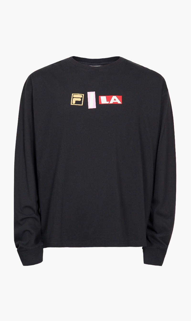 Dylan Graphic Long Sleeved T-shirt, Grey