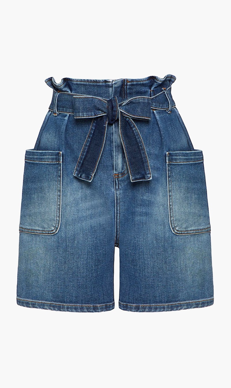 Red Valentino Denim Shorts