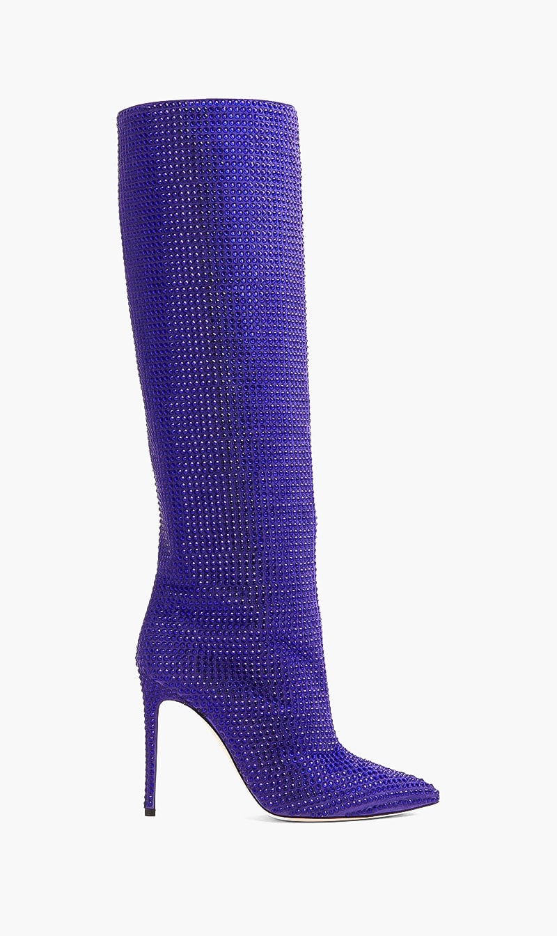 

Holly Stiletto Boots, Purple