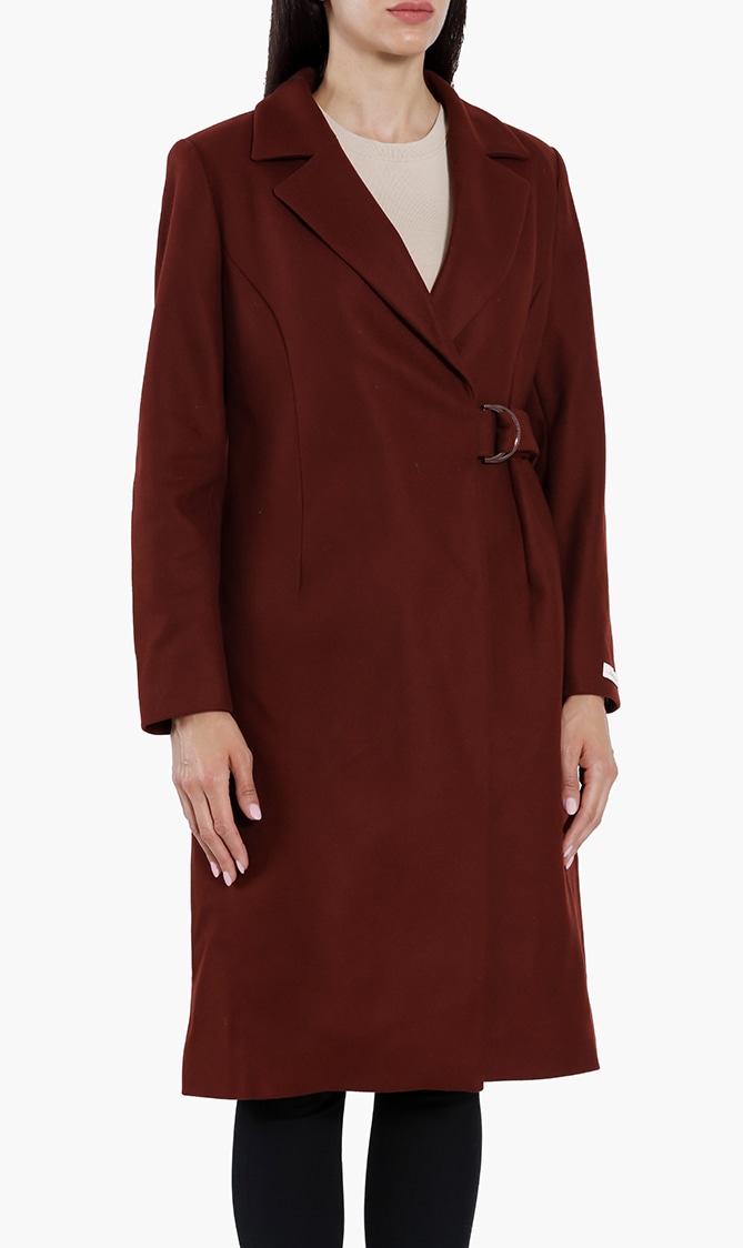 Ted Baker Dezpina D-ring Long Wrap Coat
