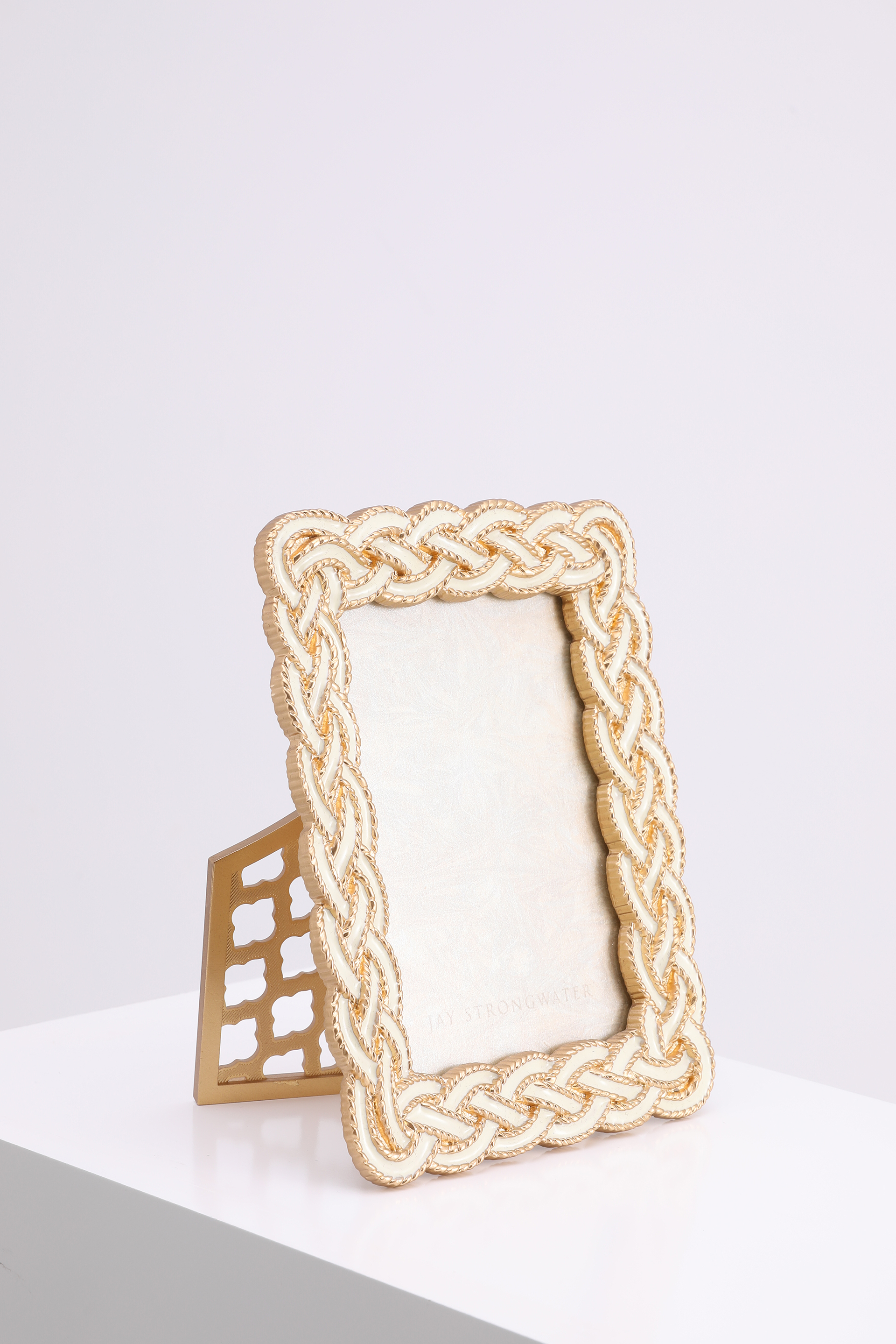 JAY STRONGWATER Quin Braided Frame