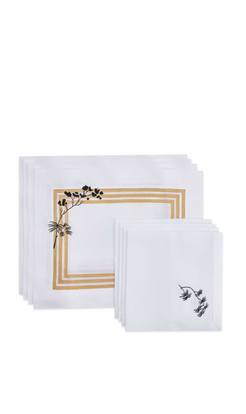 Atelier Houria Tazi Orange V Kyoto Set Of 4 Placemats & Napkins | The Deal Outlet
Atelier Houria Tazi Orange V Kyoto Set Of 4 Placemats & Napkins | The Deal Outlet