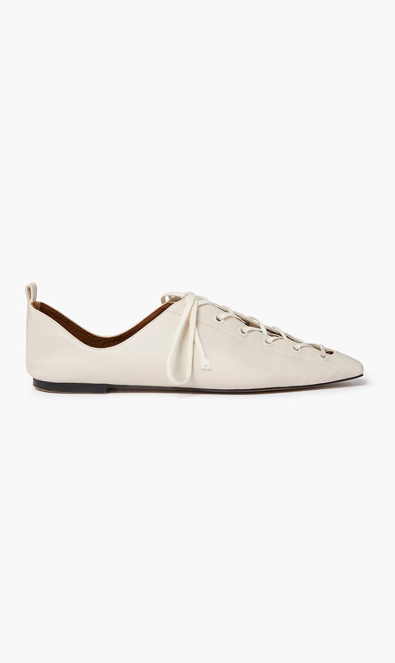 Stella Mc Cartney Grey Terra Laced Ballerina Flats for Women | The Deal Outlet
Stella Mc Cartney Grey Terra Laced Ballerina Flats for Women | The Deal Outlet