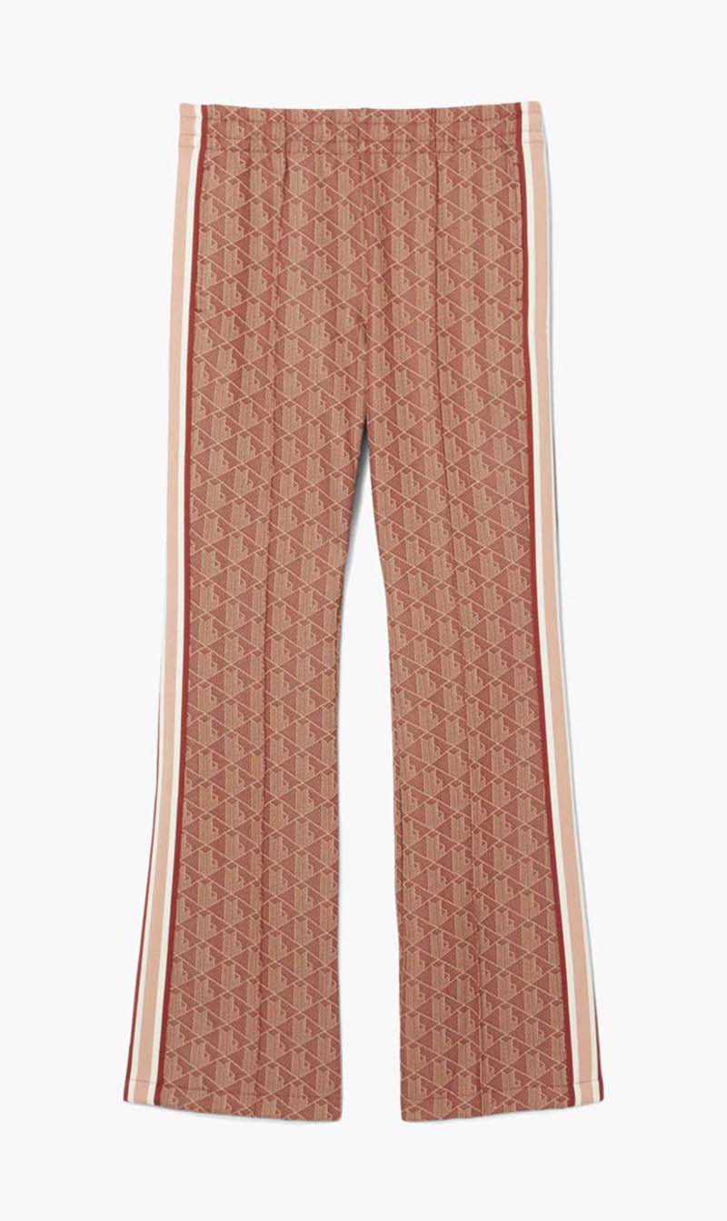 Lacoste Red Flared Monogram Sweatpants for Women
Lacoste Red Flared Monogram Sweatpants for Women