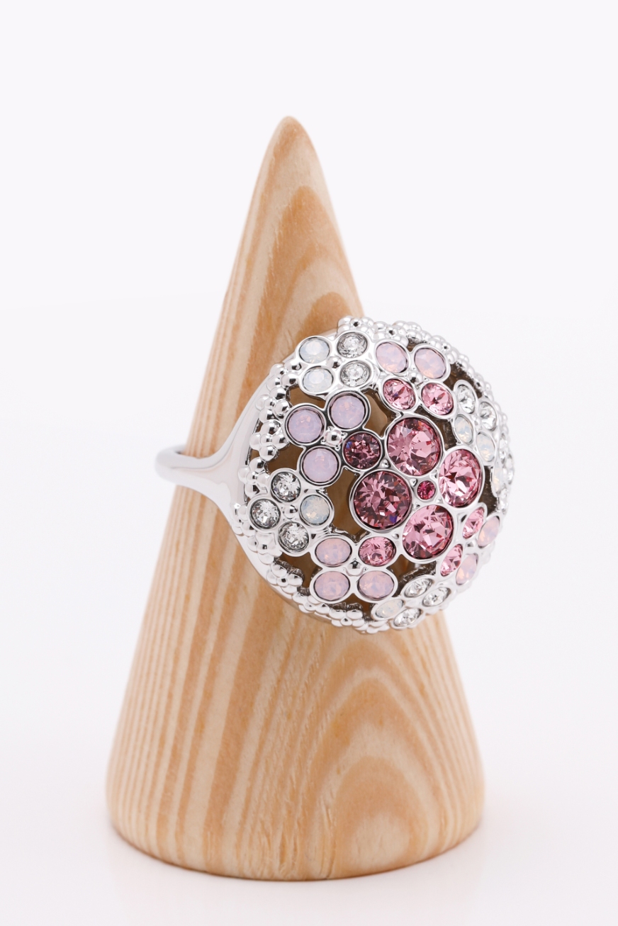 Swarovski Cherie Silver Ring, 55mm