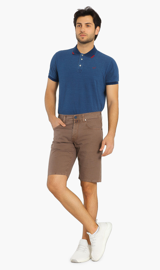 JACOB COHEN Buttoned Tailored Denim Shorts