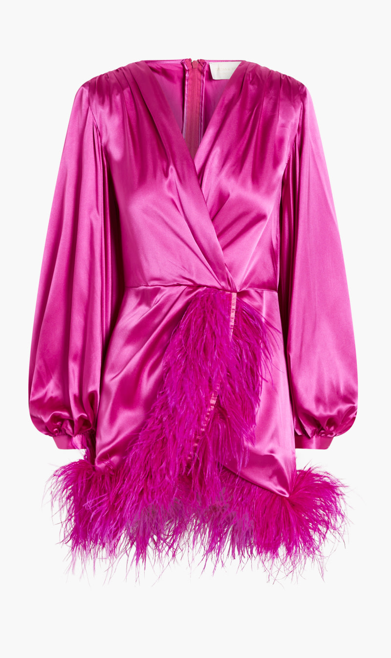 Bronx And Banco Pink Farah Mini Fuchsia Feather Dress for Women | The Deal Outlet
Bronx And Banco Pink Farah Mini Fuchsia Feather Dress for Women | The Deal Outlet
