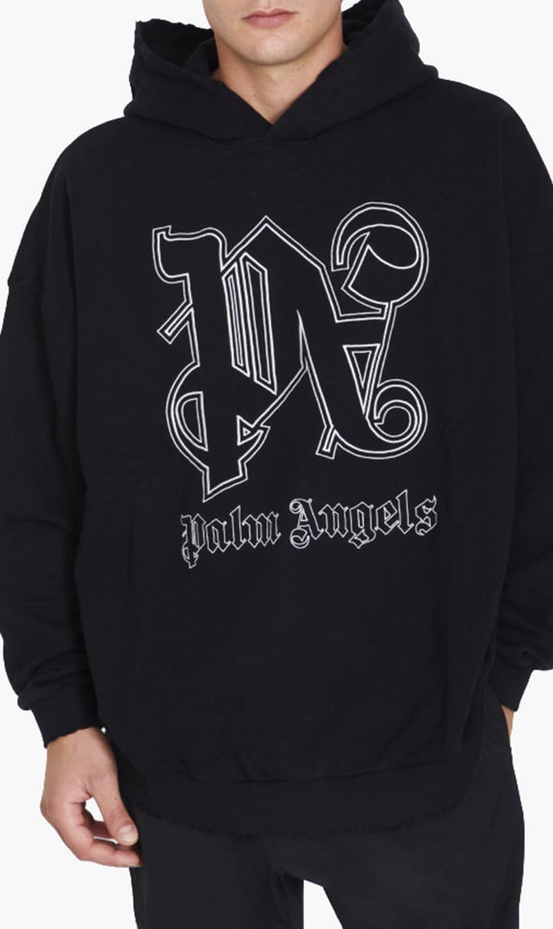 Palm Angels Black Monogram Hoodie for Men | The Deal Outlet
Palm Angels Black Monogram Hoodie for Men | The Deal Outlet
