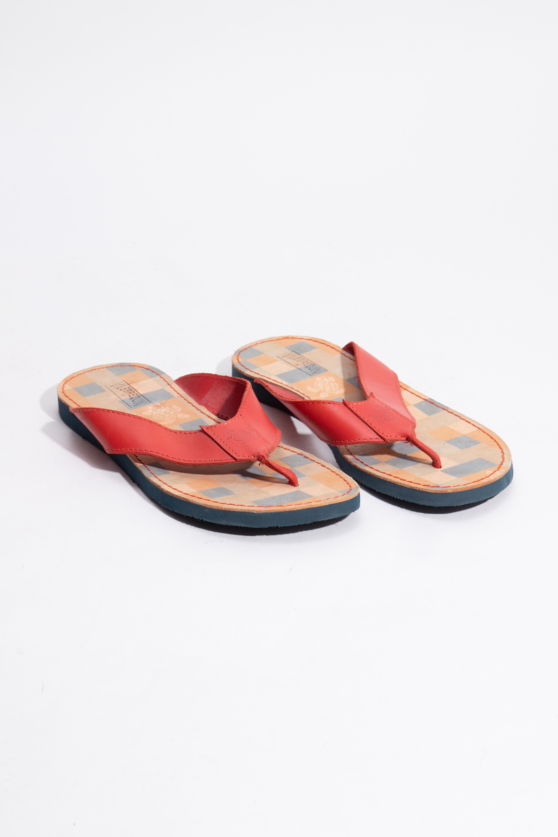 Vilebrequin Sapyrus Checked Flip Flops