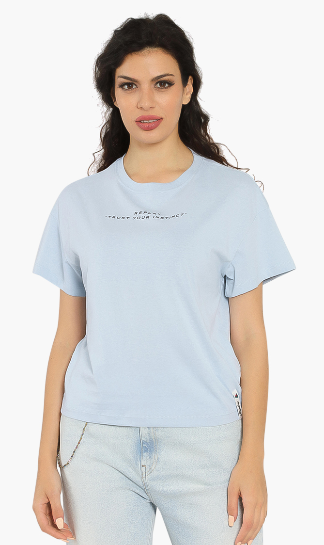 Trust Your Instinct T-shirt, Blue