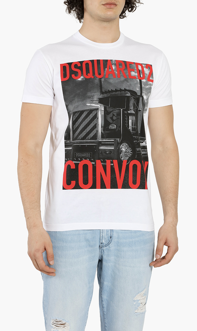 Dsquared2 Truck Convoy T-shirt 
Dsquared2 Truck Convoy T-shirt