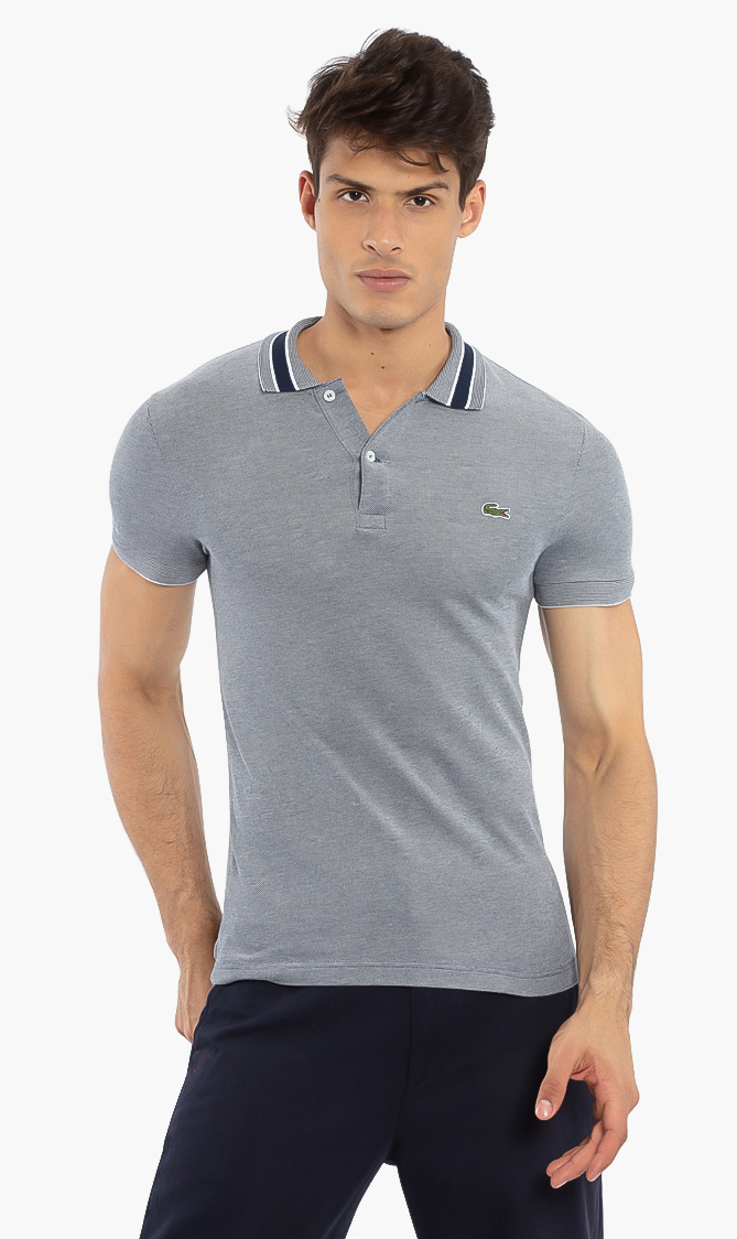 LACOSTE Slim Fit Cotton Polo Shirt