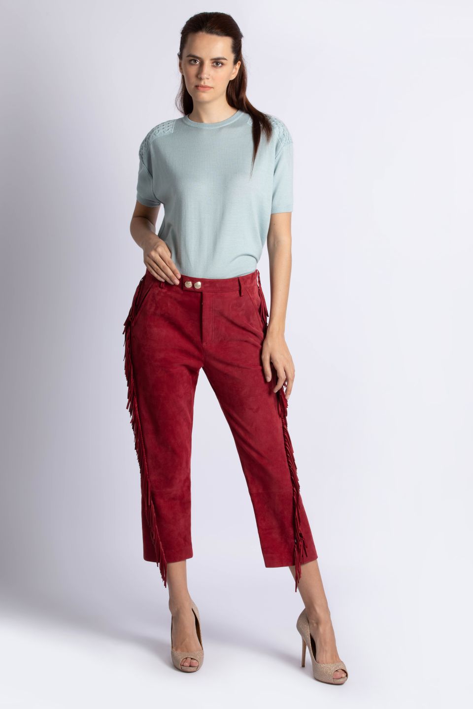 Play Cuir Franges Deluxe Trouser