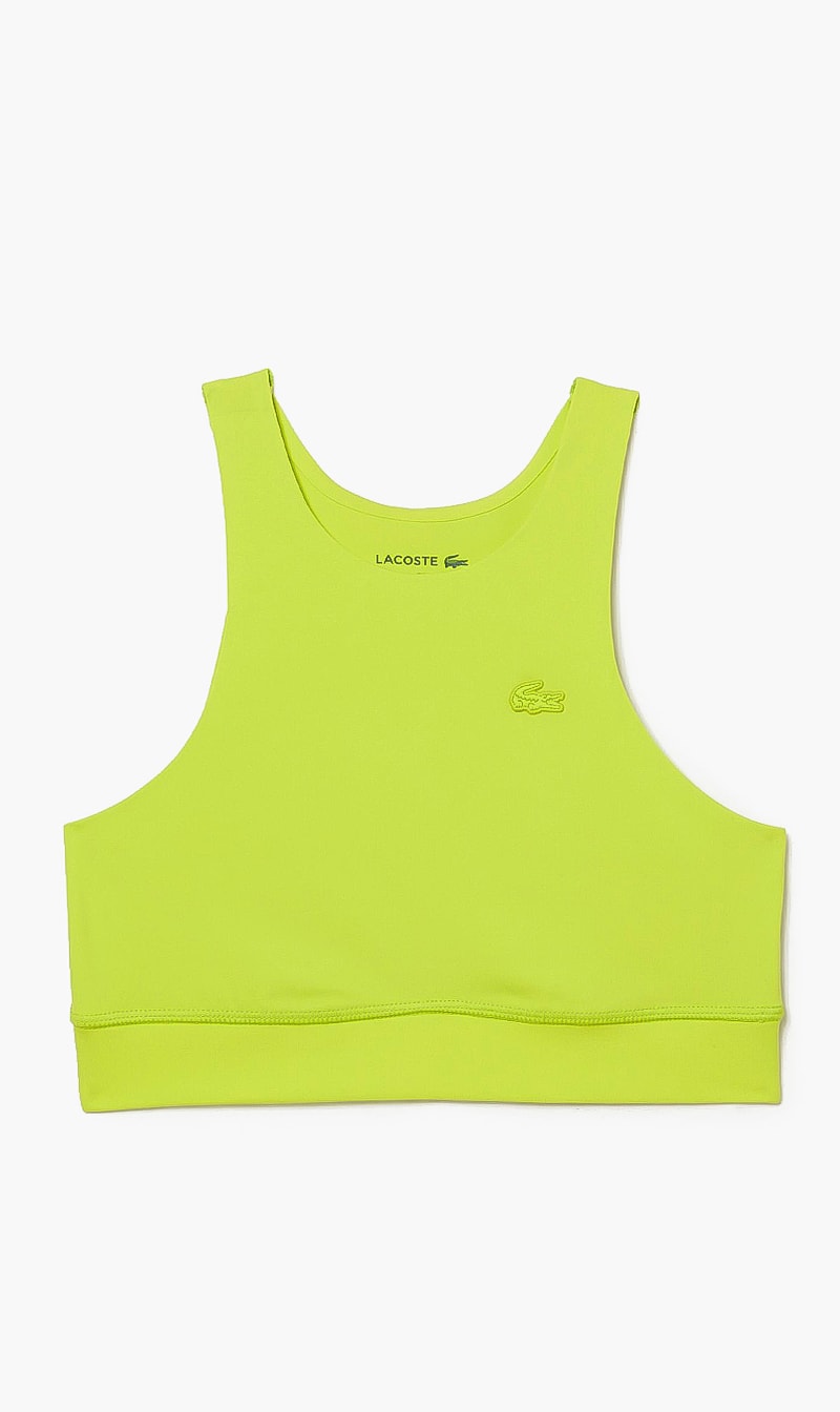 Lacoste Green Overstitched Seamless Sports Bra for Women | The Deal Outlet
Lacoste Green Overstitched Seamless Sports Bra for Women | The Deal Outlet
