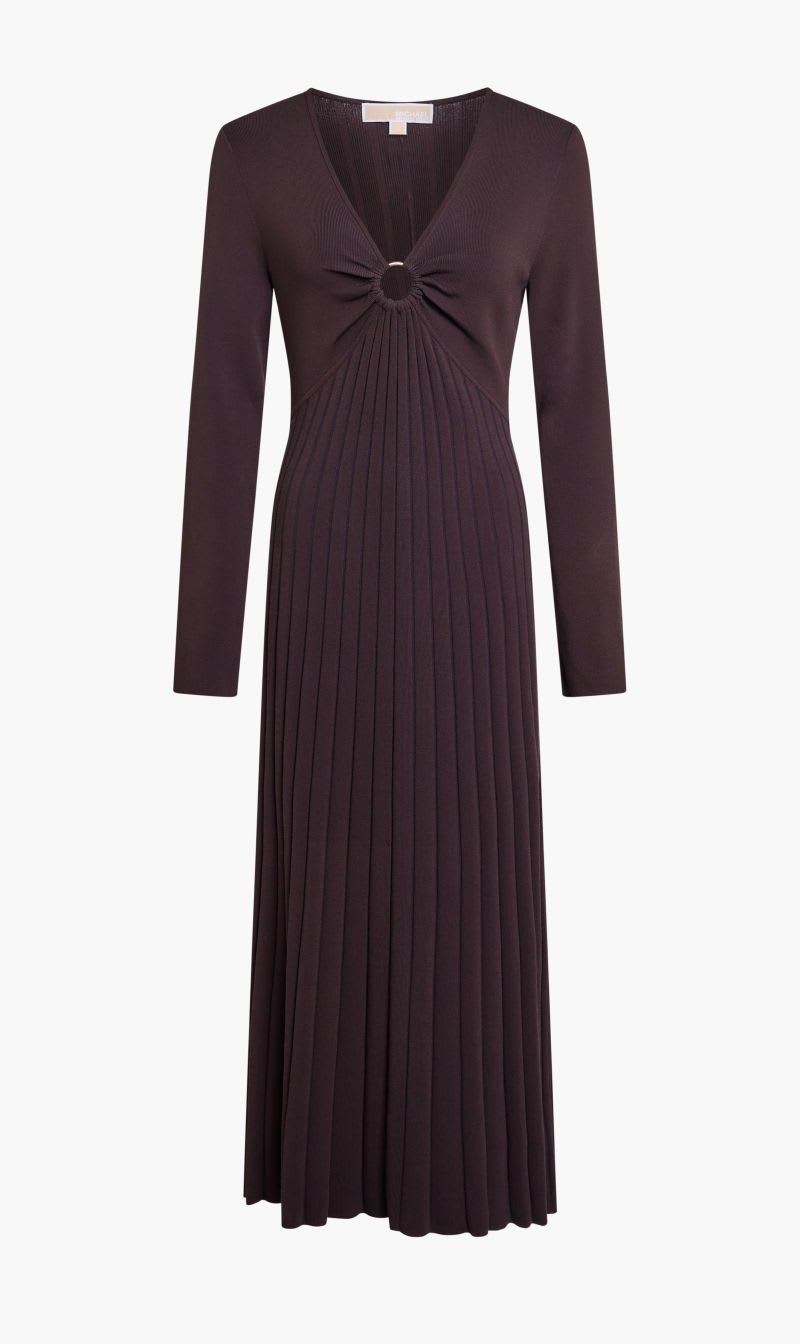 Michael Kors Brown Ribbed Stretch Knit Ring Midi Dress for Women | The Deal Outlet
Michael Kors Brown Ribbed Stretch Knit Ring Midi Dress for Women | The Deal Outlet